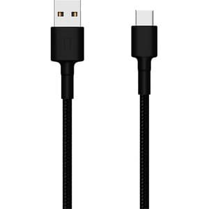 MI 1 m USB Data Transfer Cable - First End: USB Type C - Second End: USB - Black
