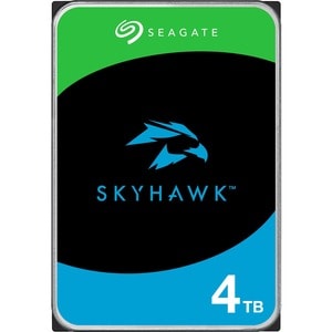 Seagate SkyHawk Festplatte - 3,5" Intern - 4 TB - SATA (SATA/600) - Conventional Magnetic Recording (CMR) Method - Netzwer