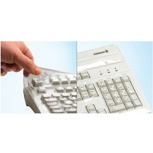 CHERRY WetEx Protective Film - Supports Keyboard - Rectangular - Diesel Resistant, Halogen-free, Latex-free, Acid Resistan