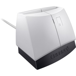 CHERRY ST-1144 Contact Smart Card Reader - Light Grey - CableUSB 2.0