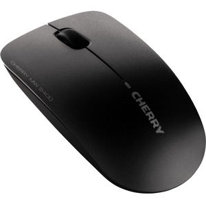 CHERRY MW 2400 Mouse - Radio Frequency - USB 2.0 - Optical - 3 Button(s) - Black - 10 - Wireless - 2.40 GHz - 1200 dpi - S