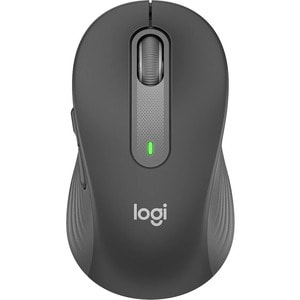 Logitech Signature M650 Mouse - Optical - Wireless - Bluetooth - Graphite - USB - 4000 dpi - Scroll Wheel - 5 Button(s) - 