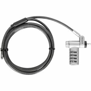 Targus DEFCON ASP96RGL Cable Lock For Monitor, Notebook, Docking Station, IP Phone - 198.12 cm (78") Cable - Resettable - 