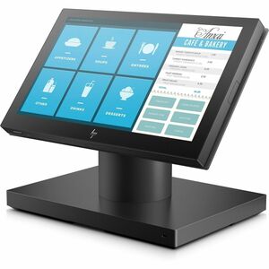 HP Engage One Essential POS Terminal - Celeron N6211 3 GHz - 8 GB DDR4 SDRAM 128 GB PCIe NVMe - 14" Touchscreen UHD Graphi