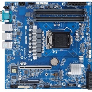 Gigabyte MX33-BS0 Server Motherboard - Intel C252 Chipset - Socket LGA-1200 - Micro ATX - Xeon Platinum, Xeon Processor Su
