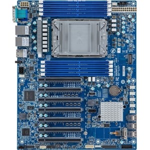 Gigabyte MU72-SU0 Server Motherboard - Intel C621A Chipset - Socket LGA-4189 - Intel Optane Memory Ready - ATX - Xeon Plat