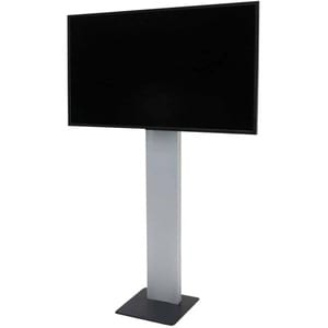 Fixation au Sol Erard Pro XPO pour Ecran - Noir, Argenté - 70 kg Max - 1700 x 800 - Compatibilité VESA - Acier, Aluminium