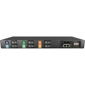 PDU Vertiv Geist MG03E1R1-06L193-3PS56B2H10-S - Monitorata - 3P+N+E (IP44) - 6 x U-Lock IEC 60320 C19 - 32 A - 230 V ca, 4