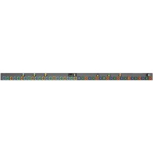 Vertiv Geist MG03E5W1-42PZ63-3PS56B2A10-S-A PDU - Monitored - 3P+N+E (IP44) - 36 x U-Lock IEC 60320 C13, 6 x U-Lock IEC 60