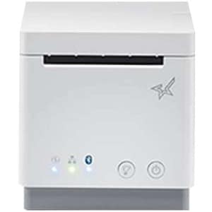 Star Micronics mC-Print21WBi, WLAN, Ethernet (LAN), USB, CloudPRNT, SteadyLAN, Lightning, Bluetooth (MFi), Peripheral Hub 