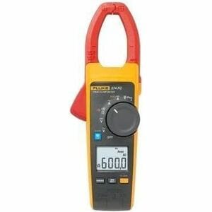 Fluke 374 FC True-rms AC/DC Clamp Meter - 1000 V, 600 A AC - 1000 V, 600 A DC - Auto Power Off, Backlight