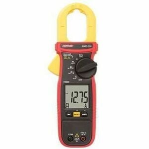 Amprobe AMP-210 600A AC TRMS Clamp Meter - 600 V, 600 A AC - 600 V DC - Data Hold, Auto Power Off, Backlight, Non-contact 