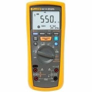 Fluke 1587/i400 Current Clamp FC Kit - 1000 V, 400 mA AC - 1000 V, 400 mA DC - Backlight, Non-contact Voltage Detection