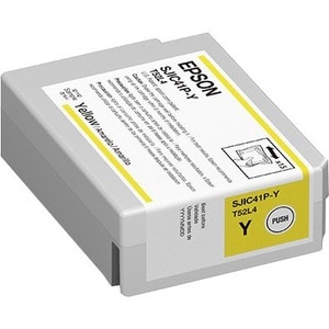 Epson SJIC41P-Y Original Inkjet Ink Cartridge - Blister Pack - Yellow - 1 Pack - 50 mL