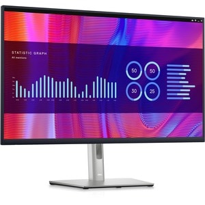 Dell P3223DE 32" Class LCD Monitor - 16:9 - Black, Silver - 80 cm (31.5") Viewable - In-plane Switching (IPS) Black Techno
