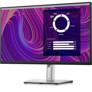 Dell P2423D 24 Zoll Class LCD-Monitor - 16:9 Format - Schwarz, Silber - 60,5 cm (23,8 Zoll) Viewable - IPS-Schwarz-Technol