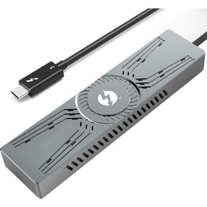 4XEM's Portable Thunderbolt 3 to NVMe SSD Classic Aluminum data transfer Enclosure - 4XEM's Portable Thunderbolt 3 to NVMe