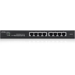 ZYXEL GS1915 GS1915-8 8 Ports Manageable Ethernet Switch - Gigabit Ethernet - 10/100/1000Base-T - 2 Layer Supported - 4.70