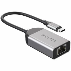 Targus HyperDrive HD425B 2,5 Gigabit Ethernet Adapter für Chromebook - Tragbar - Silber - USB-Typ C - 2,50 Gbit/s Datenübe
