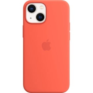 Apple iPhone 13 mini Silicone Case with MagSafe - Nectarine - For Apple iPhone 13 mini Smartphone - Nectarine - Silky, Sof