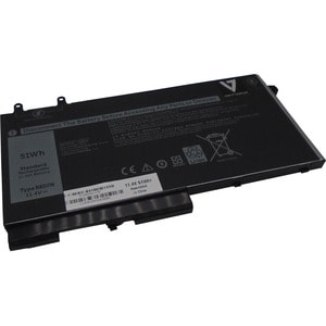 Batterie V7 D-W8GMW-V7E - 3-cellule Lithium ion (Li-Ion) - Pour Ordinateur Portable - Batterie rechargeable - 11.4 V - 425