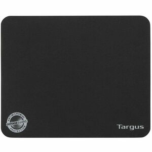 Targus Ultraportable Antimicrobial Mouse Mat - 0.05" Height x 8.66" Width x 7.09" Depth - Black - Rubber - Anti-slip - Mouse