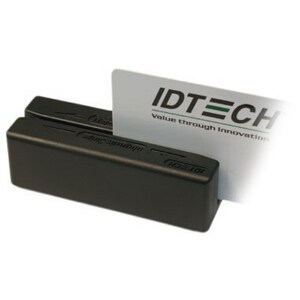 ID TECH MiniMag Duo. Interface: USB, Formatos suportados: ISO 7811, AAMVA, Comprimento do cabo: 1,8 m. Consumo de energia: