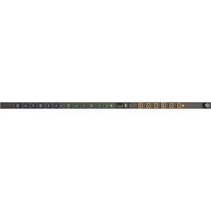 Vertiv Geist MG03E4B0-18PB63-2PS56B2A10-S PDU - Monitorizado - 3P+N+E (IP44) - 18 x U-Lock IEC 60320 C13, 6 x bloqueio em 