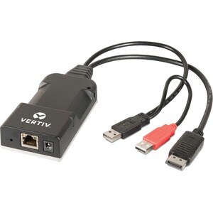 Vertiv AVOCENT HMX5150T-VGA - Com fios - 1920 x 1200 Resolução máxima de vídeo - 1 x Rede (RJ-45) - 2 x USB - 1 x VGA - Mo