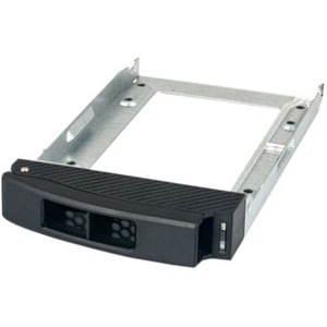 QNAP TRAY-25-NK-BLK04 Adaptador Drive Bay Interno - 1 x HDD suportado - 1 x SSD suportado - 1 x Total Bay - 1 x Baía de 2.5"