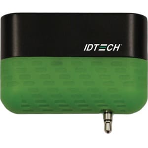 ID TECH Shuttle Leitor de fita magnética - 1524 mm/s - Encriptação - Preto