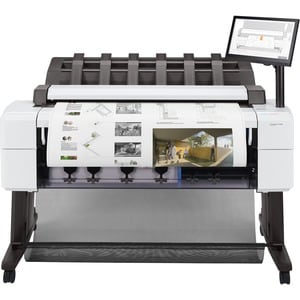 Imprimante Jet d'Encre Grand Format HP Designjet T2600dr PostScript - Comprend Imprimante, Scanner, Photocopieur - 914,40 