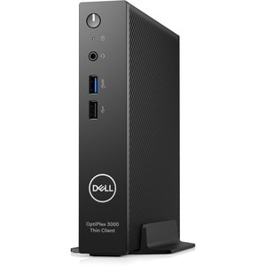 Dell OptiPlex 3000 Thin Client Pentium Silver N6005 Quad-core (4 Core) 2 GHz - Black - Intel Chip - 4 GB RAM DDR4 SDRAM - 