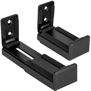 Neomounts AWL29-550BL1 Mounting Adapter for Sound Bar Speaker - Black - Height Adjustable - 15 kg Load Capacity