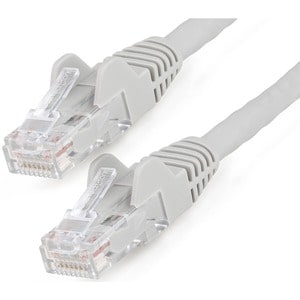 StarTech.com 10m CAT6 Ethernet Cable, LSZH (Low Smoke Zero Halogen), 10 GbE Snagless 100W PoE UTP RJ45 Grey CAT 6 Network 