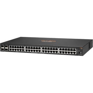 HPE CX 6000 48 Ports Manageable Ethernet Switch - Gigabit Ethernet - 10/100/1000Base-T, 1000Base-X - 3 Layer Supported - M