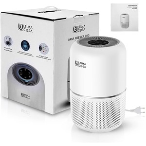 Ultima Cosa Aria Fresca 200 Air Purifier With UV-C (White) - HEPA, Activated Carbon - 200 Sq. ft. - White