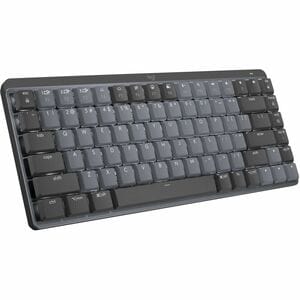 Logitech MX Mechanical Mini Minimalist Wireless Illuminated Keyboard (Linear) (Graphite) - Wireless Connectivity - Bluetoo