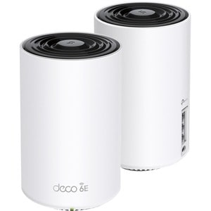 TP-Link Deco XE75(2-pack) - TP-Link Deco AXE5400 Tri-Band WiFi 6E Mesh System - Covers up to 5500 Sq.Ft - Replaces WiFi Ro