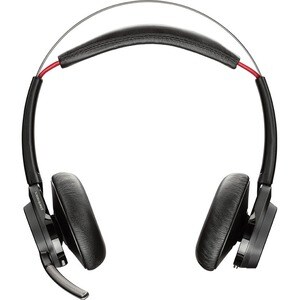 Plantronics Voyager Focus UC B825-M 无线 头戴式 立体声 耳机 - 双声道 - 头戴护耳式 - 4500 cm - 蓝牙