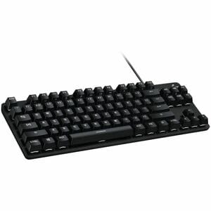 Logitech G G412 SE 坚固耐用 游戏键盘 - 电缆 连接 - USB 2.0 接口 - LED - 英文 - 黑 - 机械 按键开关 - Windows 10, Mac OS X 10.14 Mojave - PC, Mac -