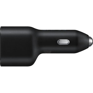 Samsung Dual Port Car Charger 25w Plus 15w - 40 W - 12 V Input - Black