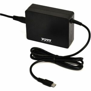 Port Connect 90 W AC Adapter - 1 Pack - Universal Adapter - For PC, MAC, Tablet PC, Smartphone, Notebook, MacBook - 120 V 