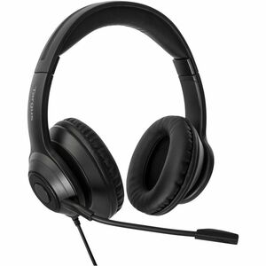 Targus AEH102GL Wired Over-the-head, Over-the-ear, On-ear Stereo Headset - Black - Binaural - Circumaural - 182.9 cm Cable