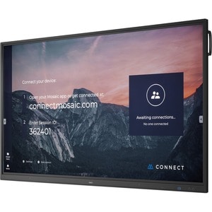 LCD Digital Signage NEC Display MultiSync CB651Q-2 1651 mm - Touchscreen Atom 2 GHz - 2 GB - 3840 x 2160 - Direct LED - 35