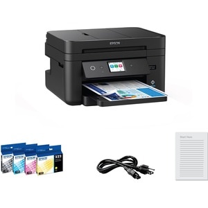 Epson® WorkForce® WF-2960 Color Inkjet All-In-One Printer - Copier/Fax/Printer/Scanner - 14 ppm Mono/7.5 ppm Color Print -