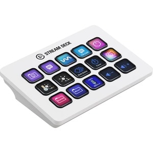Elgato Stream Deck MK.2 - White - Cable Connectivity - USB 2.0 Interface - 15 Key(s) - PC, Mac - White