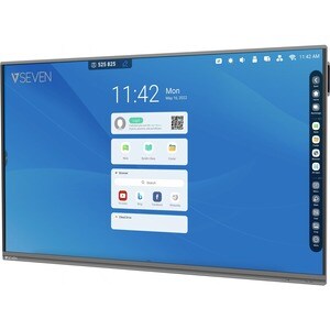V7 IFP7502-V7PRO 1905 mm LCD Digital Signage Display - Energy Star - 8 GB - 3840 x 2160 - 410 cd/m² - 2160p - USB - HDMIWi