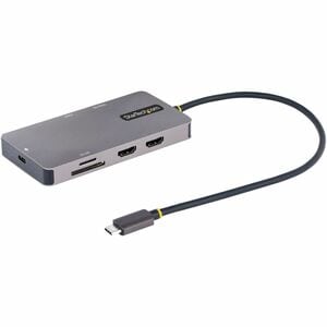 StarTech.com USB 3.2 Gen. 1 (3.1 Gen. 1) Typ-C Docking Station für Tablet-PC, Notebook - Speicherkartenleser - SD, microSD