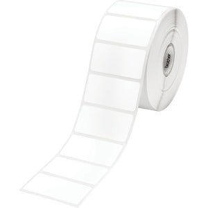 Brother Multipurpose Label - 25 mm Width x 55 mm Length - Rectangle - Direct Thermal - Clear - 2800 / Roll